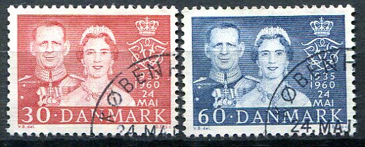 Danmark Afa 384 - 85 Stemplet