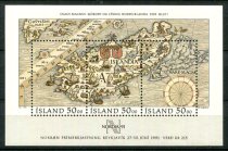 Island Afa 739 Postfrisk Miniark