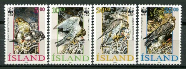 Island Afa 768 - 71 Postfrisk