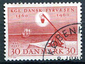 Danmark Afa 386 Stemplet