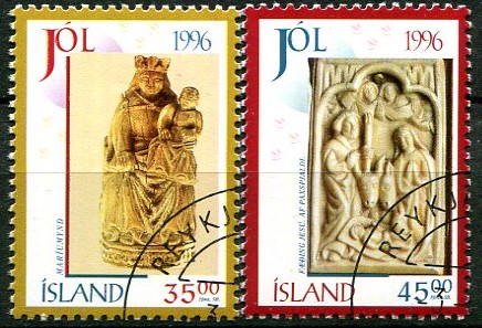 Island Afa 844 - 45 Stemplet