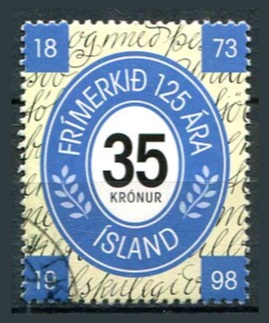 Island Afa 883 Stemplet