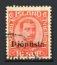 Island Afa 64 Stemplet Tjenestemærker