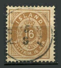 Island Afa 09B Stemplet