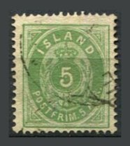 Island Afa 13 Stemplet