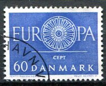 Danmark Afa 389 Stemplet