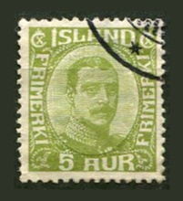 Island Afa 99 Stemplet
