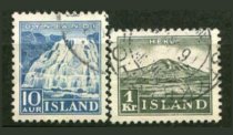 Island Afa 181 - 82 Stemplet