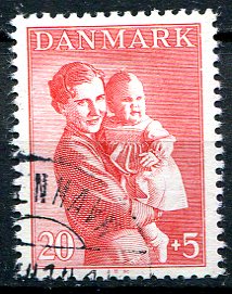 Danmark Afa 281 Stemplet