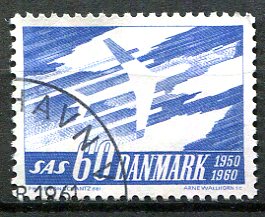 Danmark Afa 391 Stemplet
