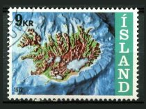 Island Afa 469 Stemplet