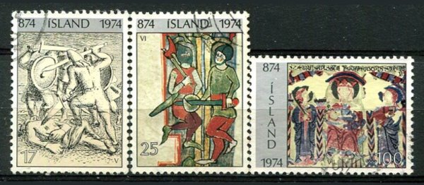 Island Afa 492 - 94 Stemplet