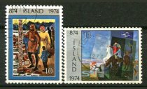 Island Afa 486 - 87 Stemplet
