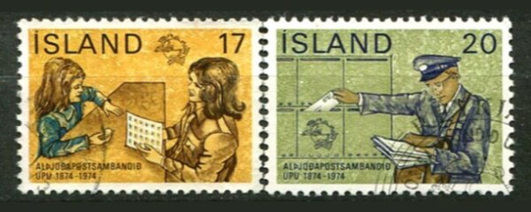 Island Afa 499 - 00 Stemplet
