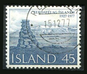 Island Afa 528 Stemplet