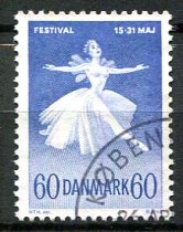 Danmark Afa 406 Stemplet
