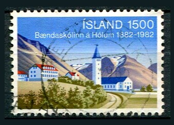 Island Afa 586 Stemplet