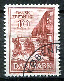 Danmark Afa 407 Stemplet