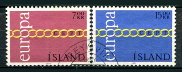 Island Afa 452 - 53 Stemplet