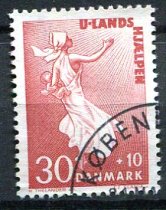 Danmark Afa 408 Stemplet