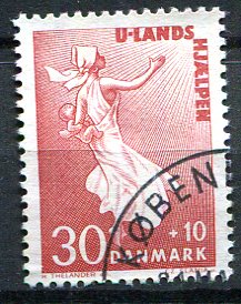 Danmark Afa 408 Stemplet