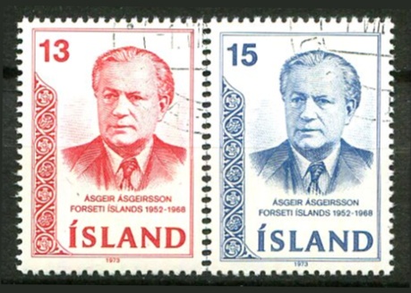 Island Afa 481 - 82 Stemplet