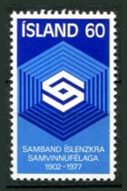 Island Afa 526 Postfrisk
