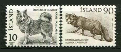 Island Afa 551 - 52 Postfrisk