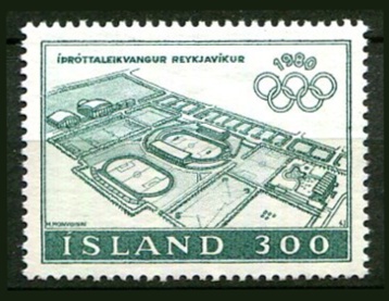 Island Afa 556 Postfrisk