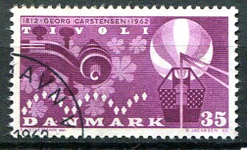 Danmark Afa 410 Stemplet