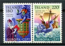 Island Afa 566 - 67 Stemplet