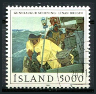 Island Afa 573 Stemplet