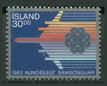 Island Afa 605 Postfrisk