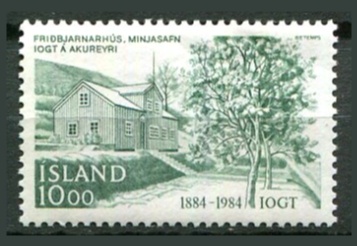 Island Afa 617 Postfrisk