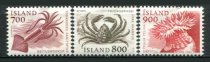 Island Afa 635 - 37 Postfrisk