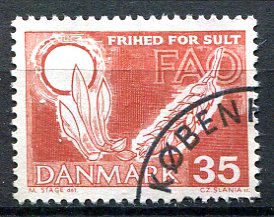 Danmark Afa 412 Stemplet