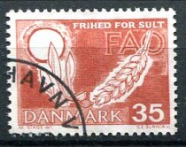 Danmark Afa 412 Stemplet