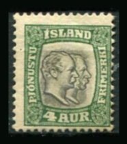 Island Afa 25 Ustemplet Tjenestemærker