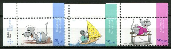 Tyskland Afa 3844 - 46 Postfrisk