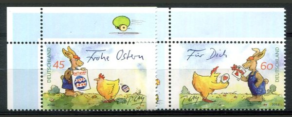 Tyskland Afa 3891 - 92 Postfrisk