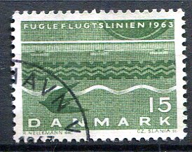Danmark Afa 416 Stemplet