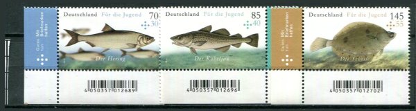 Tyskland Afa 4037 - 39 Postfrisk