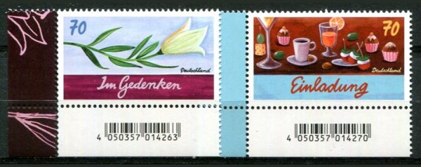 Tyskland Afa 4076 - 77 Postfrisk