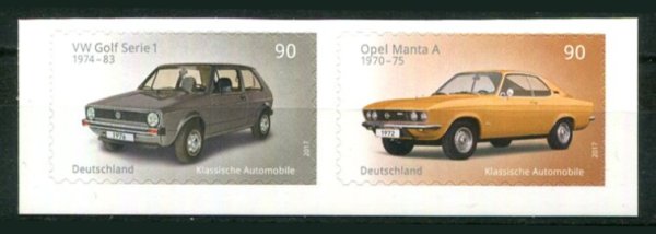 Tyskland Afa 4070E - 71E Postfrisk Sammentryk