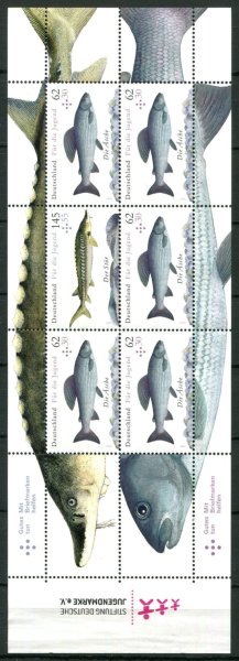 Tyskland Afa 3973 - 75 Postfrisk Miniark