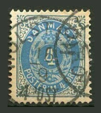 Danmark Afa 23 Stemplet