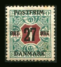 Danmark Afa 85 Ustemplet