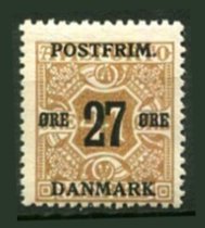 Danmark Afa 93 Ustemplet