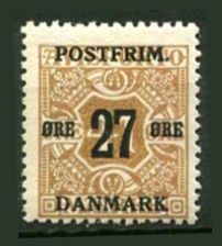 Danmark Afa 93 Ustemplet