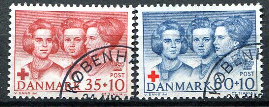 Danmark Afa 424F - 25F Stemplet